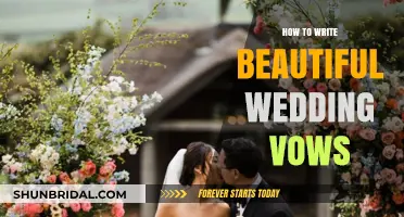 Crafting Heartfelt Wedding Vows: A Guide to Beautiful Promises