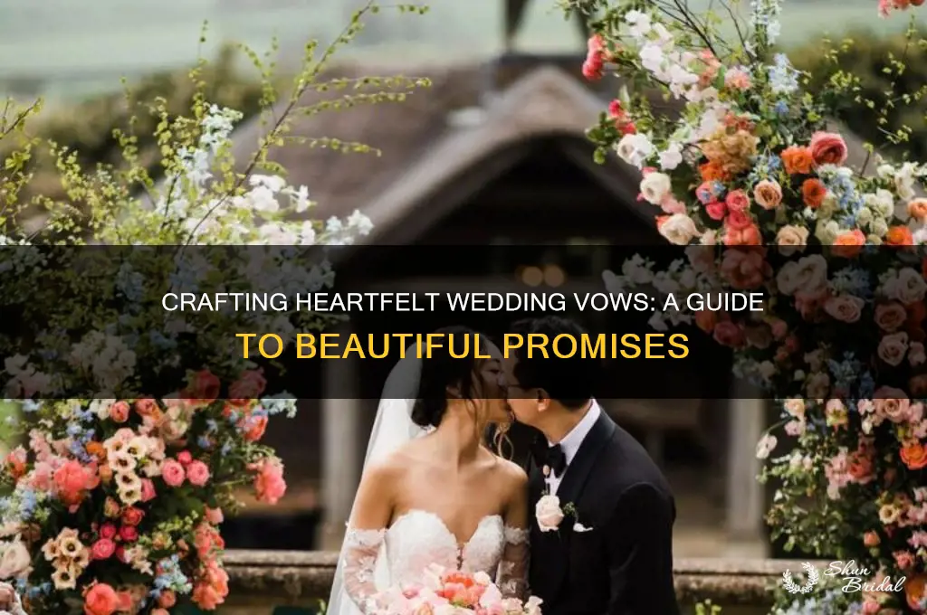 how to write beautiful wedding vows