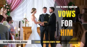 Crafting Sacred Christian Vows: A Guide to Honoring Him Eternally