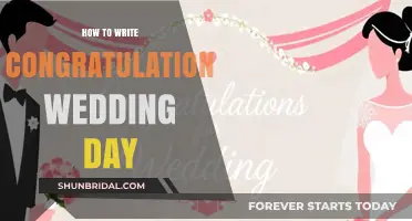 Crafting Heartfelt Wedding Congratulations: Tips for the Perfect Message