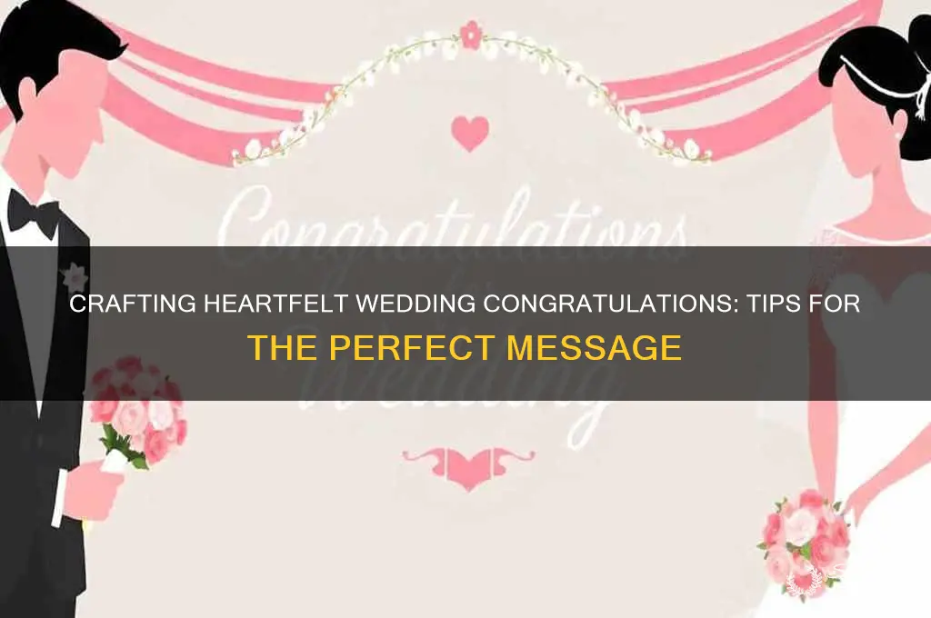 how to write congratulation wedding day