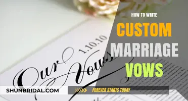 Crafting Heartfelt Custom Marriage Vows: A Step-by-Step Guide