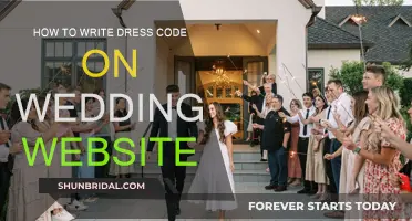 Guide to Crafting a Wedding Dress Code for Your Website