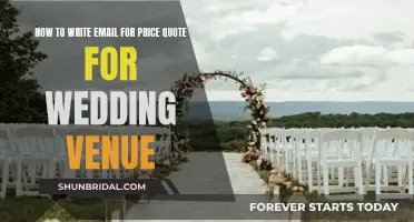 Writing Emails to Secure Your Dream Wedding Venue