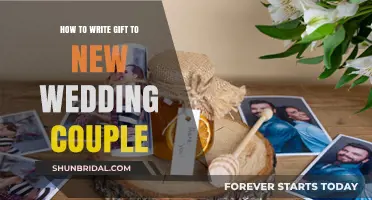 Thoughtful Wedding Gift Writing Tips for Newlywed Couples