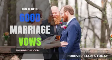 Crafting Heartfelt Marriage Vows: Tips for Personal and Meaningful Promises