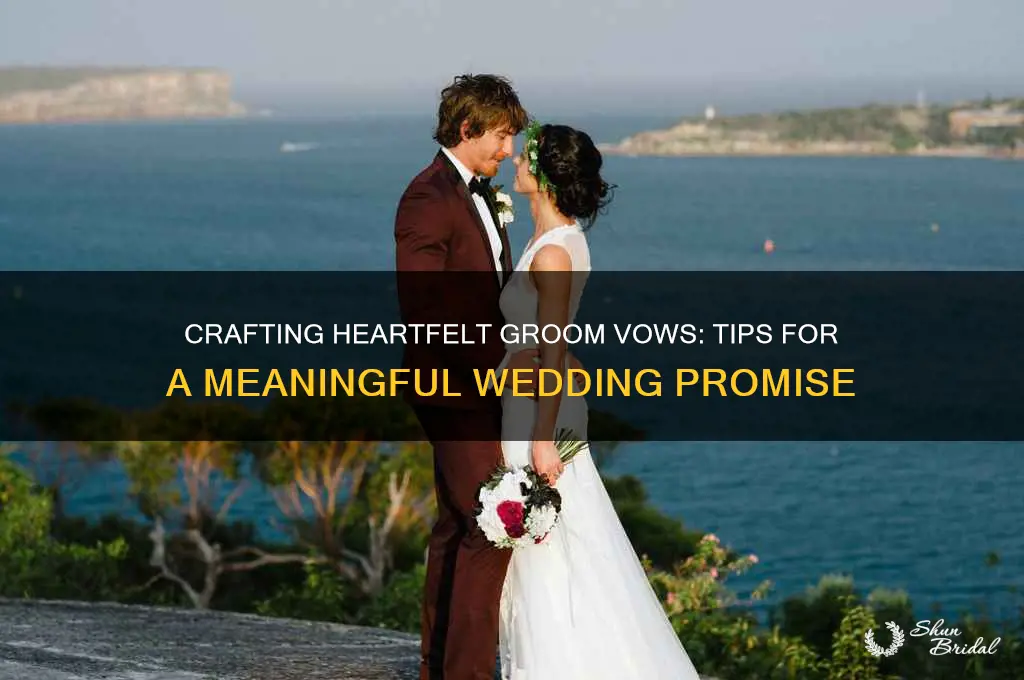 how to write good vows groom