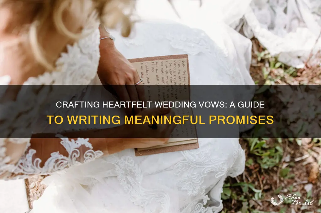 how to write good vows