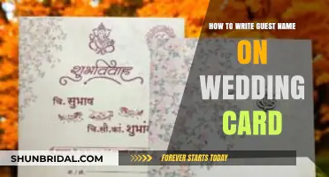 Elegant Tips for Writing Guest Names on Wedding Invitations