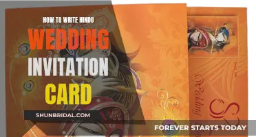 Guide to Crafting Hindu Wedding Invitation Cards