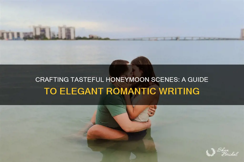 how to write honeymoon scene in writing that isnt trashy