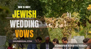 Crafting Jewish Wedding Vows: A Guide to Personalizing Your Ceremony