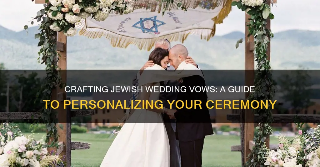 how to write jewish wedding vows