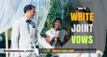 Crafting Heartfelt Joint Vows: A Guide to Writing Together