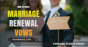 Crafting Heartfelt Marriage Renewal Vows: A Guide to Rekindling Love