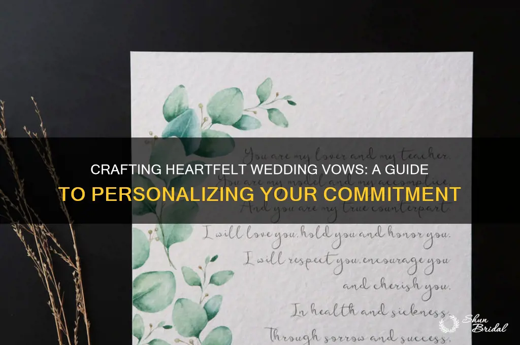 how to write my own vows to my husband