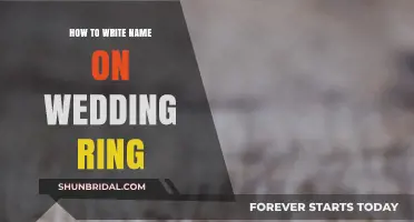 Personalizing Wedding Rings: Adding Names and Dates