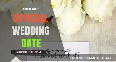 Elegantly Announcing Your Official Wedding Date: A Step-by-Step Guide