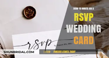 Perfect RSVP Wedding Card Messages: Tips for Thoughtful and Gracious Responses