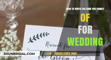 Heartfelt Wedding Card Messages: Crafting Perfect Words for Family Celebrations