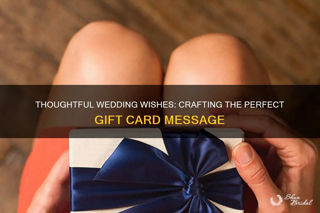 how to write on wedding gift card from guest