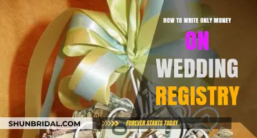 Asking for Money as a Wedding Gift: How to Word It