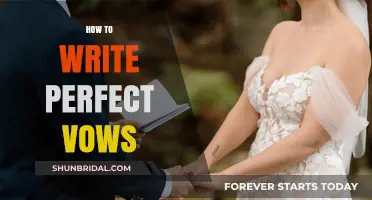 Crafting Heartfelt Wedding Vows: A Guide to Perfect Promises