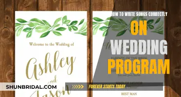 Writing Wedding Songs: A Guide to Getting it Right