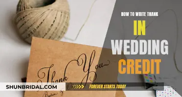 Crafting Gratitude: The Art of Writing Heartfelt Wedding Thanks