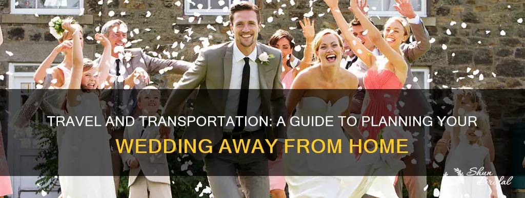 how to write travel and transportation wedding website