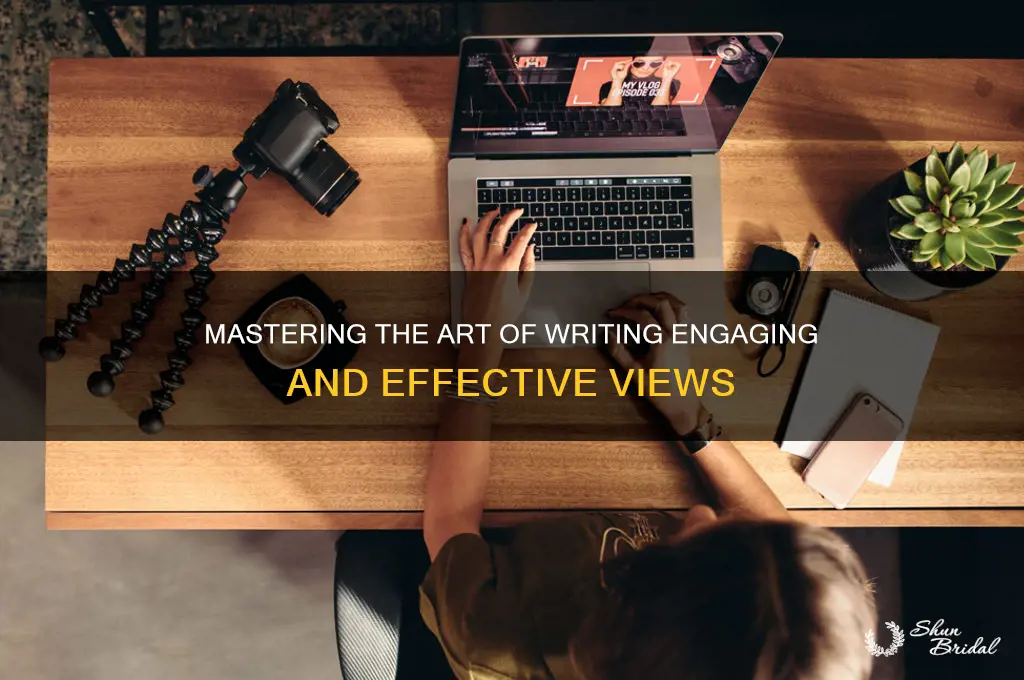 how to write viws