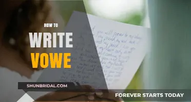 Mastering Vow Writing: Tips for Crafting Meaningful and Personal Vows
