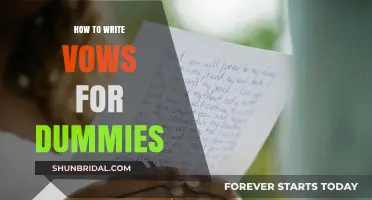 Simple Steps to Crafting Heartfelt Wedding Vows for Beginners