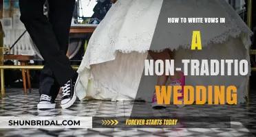 Crafting Unique Vows for Your Non-Traditional Wedding Celebration