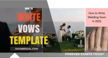Crafting Perfect Wedding Vows: A Step-by-Step Template Guide