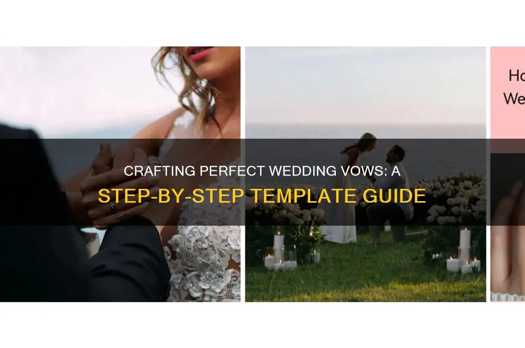 how to write vows template