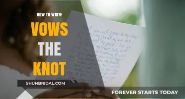 Crafting Heartfelt Wedding Vows: A Guide to Writing Your Knot Promises