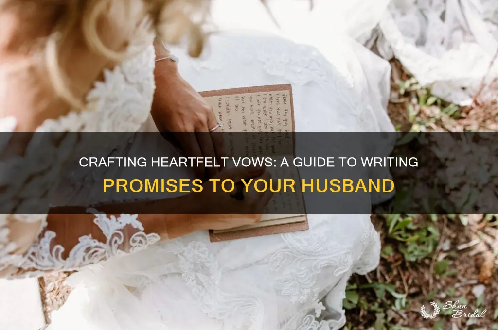 how to write vows to husband