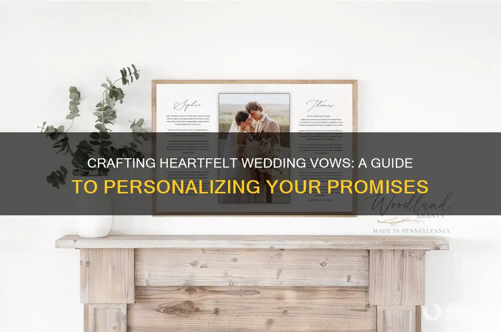 how to write wdding vows