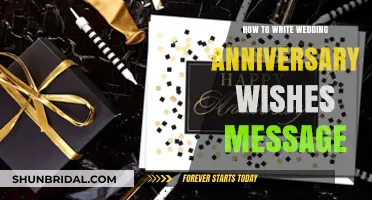 Crafting Heartfelt Wedding Anniversary Wishes: Tips for the Perfect Message