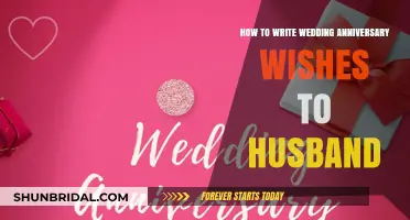 Crafting Heartfelt Wedding Anniversary Wishes for Your Husband: A Guide