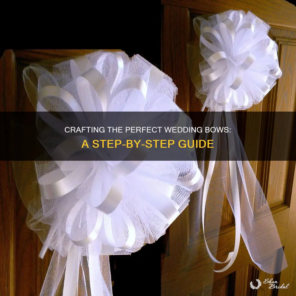 how to write wedding bows