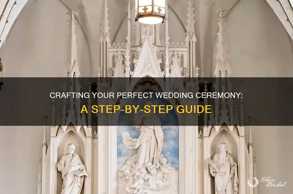 how to write wedding ceremony