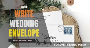 The Art of Addressing Wedding Envelopes: A Guide to Elegant Etiquette