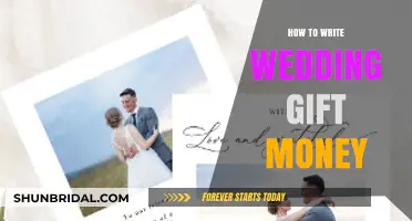 Elegant Ways to Write Wedding Gift Money Messages with Grace