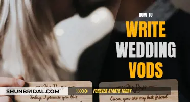 Crafting the Perfect Wedding Vows: A Guide to Writing from the Heart