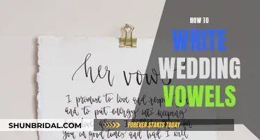 Crafting Your Wedding Vows: A Guide to Writing Your Own Personal Promises