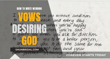 Writing Wedding Vows with Godly Wisdom