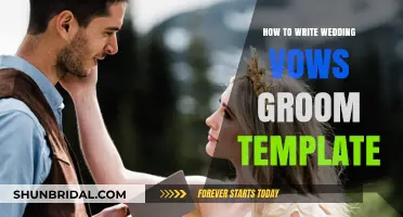 Crafting Perfect Wedding Vows: A Groom's Step-by-Step Template Guide