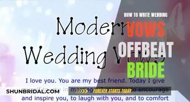 Crafting Creative Wedding Vows: An Offbeat Bride's Guide